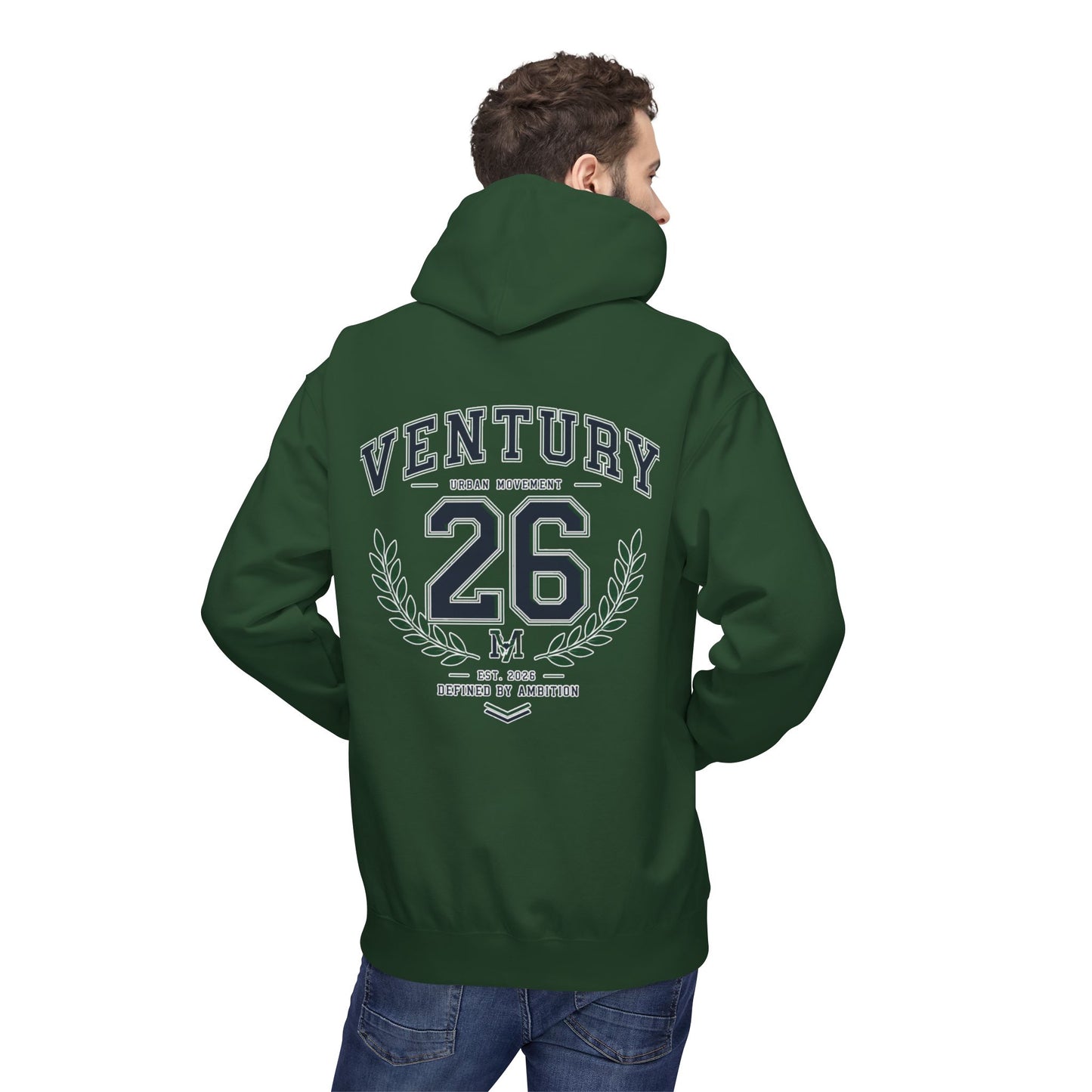 VENTURY MOOD — Varsity Crest Hoodie