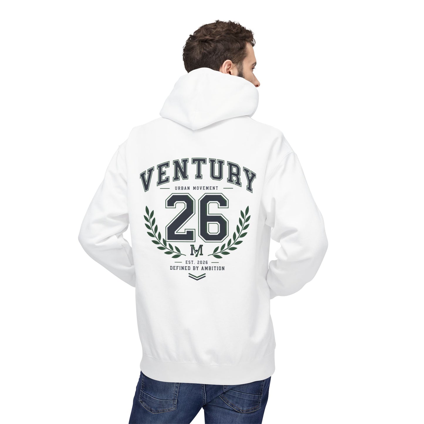 VENTURY MOOD — Varsity Crest Hoodie